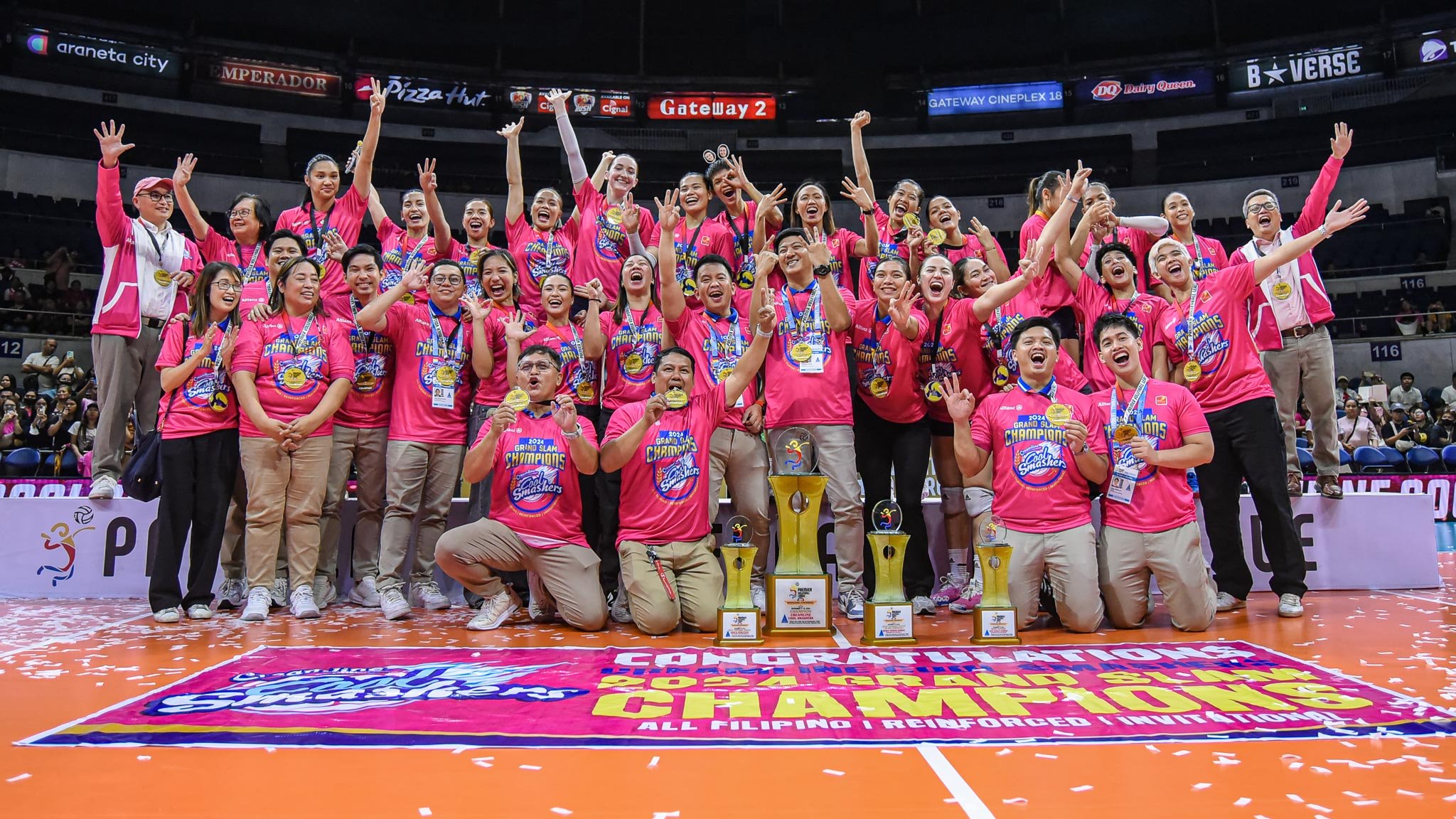 Creamline completes 'Grand Slam'